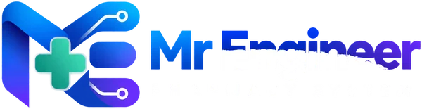 Mr. Engineer Pharmacy & Hospital ERP Management System Logo